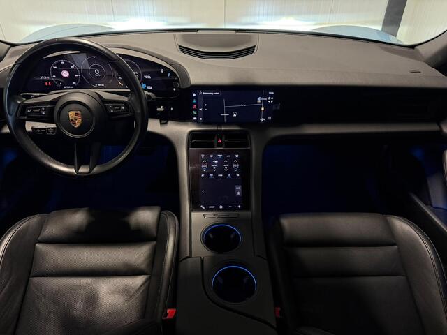 Porsche Taycan Performance 84 kWh IJsblauw Metallic Warmtepomp ACC Matrix 21 inch Keyless 1e Eigenaar Dealer Onderhouden – foto 9