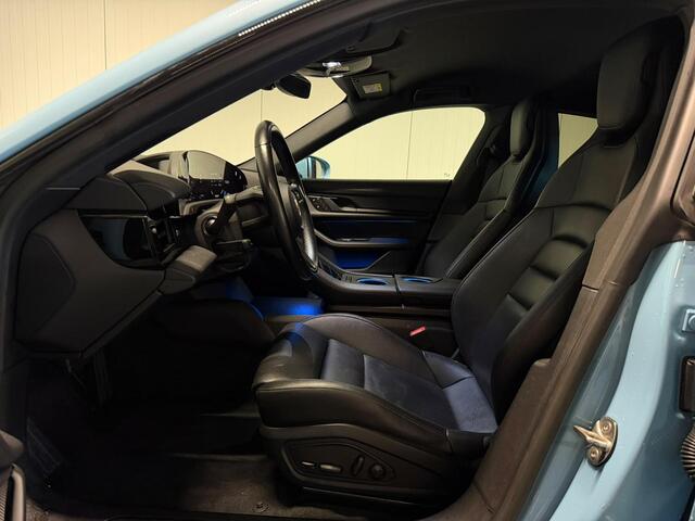 Porsche Taycan Performance 84 kWh IJsblauw Metallic Warmtepomp ACC Matrix 21 inch Keyless 1e Eigenaar Dealer Onderhouden – foto 10