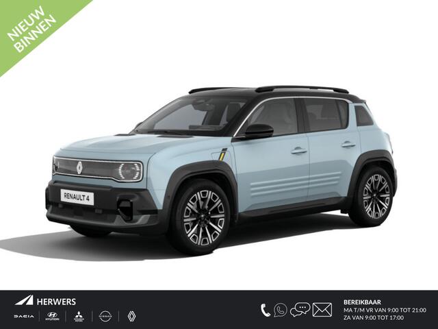 Renault 4 comfort range iconic 52 kWh / Nieuw Te Bestellen /