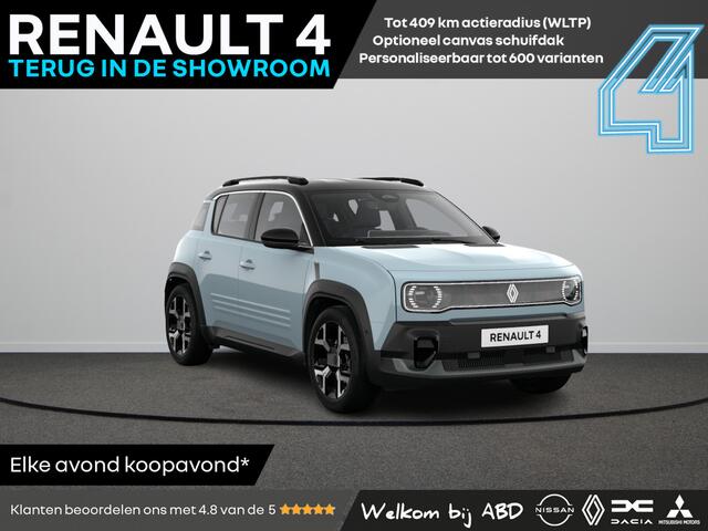 Renault 4 Techno Comfort range | Achteruitrijcamera | Elektronisch geregelde airconditioning | Full LED koplampen
