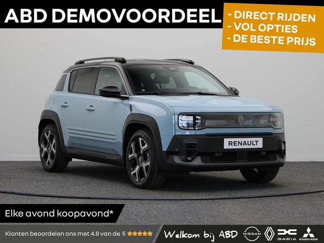 Renault 4 comfort range techno 52 kWh | Active driver assist | Stoel- en stuurwielverwarming | Elek. bedienbare achterklep |