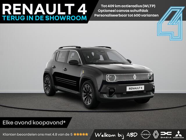 Renault 4 Iconic Comfort range | Achteruitrijcamera | Elektrisch verwarmbare voorstoelen | Elektronisch geregelde airconditioning