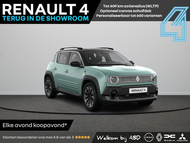 Renault 4 Iconic Comfort range | Achteruitrijcamera | Elektrisch verwarmbare voorstoelen | Elektronisch geregelde airconditioning