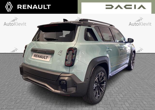 Renault 4 comfort range iconic 52 kWh - pack advanced driving assist / adapter V2L,
