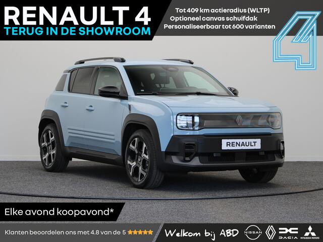 Renault 4 Techno Comfort range | Achteruitrijcamera | Elektronisch geregelde airconditioning | Full LED koplampen