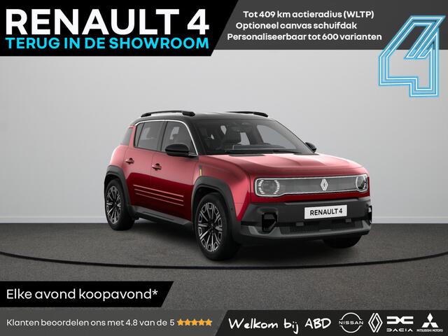 Renault 4 Iconic Comfort range | Achteruitrijcamera | Elektrisch verwarmbare voorstoelen | Elektronisch geregelde airconditioning