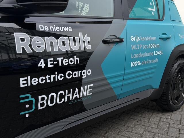 Renault 4 E-Tech Electric Evolution 150 pk comfort range VAN | Demo | All-season banden | Achteruitrijcamera | Snel laden | tot 1045L laadvermogen