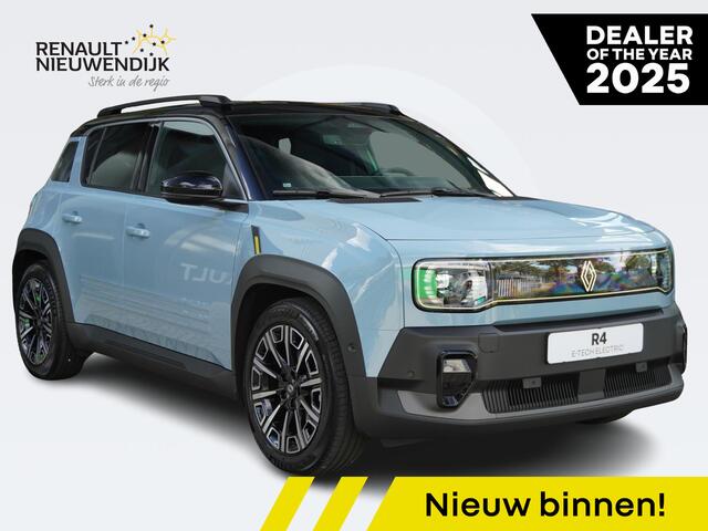 Renault 4 comfort range iconic 52 kWh / 5.000KM / FULL OPTION / PACK ADVANCED DRIVING ASSIST / NAVI / HARMAN KARDON / CAMERA / PDC 360 / STOELV. / STUURV. / ELEK. ACHTERKLEP / 18'' LMV