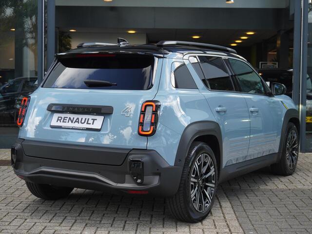 Renault 4 comfort range iconic 52 kWh / 5.000KM / FULL OPTION / PACK ADVANCED DRIVING ASSIST / NAVI / HARMAN KARDON / CAMERA / PDC 360 / STOELV. / STUURV. / ELEK. ACHTERKLEP / 18'' LMV