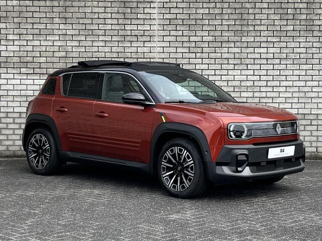 Renault 4 Comfort Range Iconic Plein Sud 52 kWh | 5 JAAR GARANTIE | Direct leverbaar | Pack Advanced Driving Assist | Harman Kardon | Two-tone Brun Terracotta / Noir Étoilé |