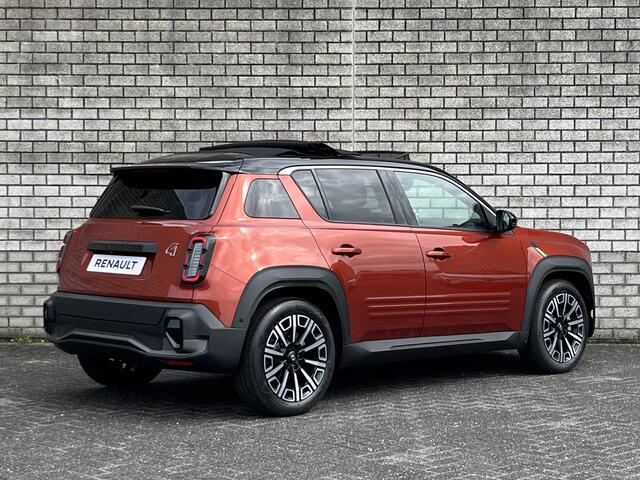 Renault 4 Comfort Range Iconic Plein Sud 52 kWh | 5 JAAR GARANTIE | Direct leverbaar | Pack Advanced Driving Assist | Harman Kardon | Two-tone Brun Terracotta / Noir Étoilé |