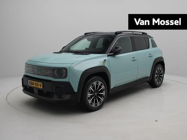 Renault 4 E-TECH iconic 150 pk comfort range | Pack advanced driving assist | Full easy park assist, automatisch inparkeren | Stoel- en stuurverwarming | 18" lichtmetalen wielen 'parisienne' | Two-tone metaalkleur |