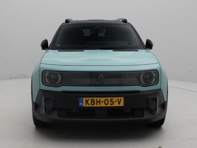 Renault 4 E-TECH iconic 150 pk comfort range | Pack advanced driving assist | Full easy park assist, automatisch inparkeren | Stoel- en stuurverwarming | 18" lichtmetalen wielen 'parisienne' | Two-tone metaalkleur |