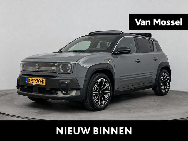 Renault 4 Comfort Range Iconic Plein Sud 52 kWh 150PK | Elektrisch Canvas Dak | Harman Kardon Audio | Pack Advanced Driving Assist | Stoel- en Stuurverwarming | 18'' Inch Velgen | Apple CarPlay & Android Auto