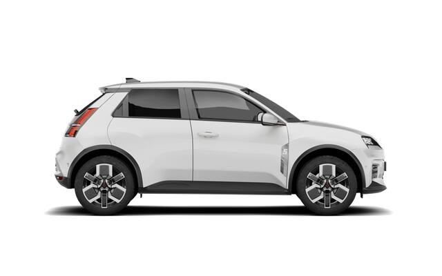 Renault 5 E-TECH urban range 120 1AT Evolution | Cruise control met snelheidsbegrenzer | Full LED koplampen | ISOFIX-bevestigingssysteem voor kinderzitjes op passagiersstoel en op de twee buitenste zitplaatsen achter