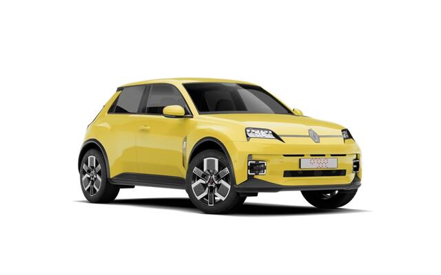 Renault 5 E-TECH urban range 120 1AT Evolution | Cruise control met snelheidsbegrenzer | Full LED koplampen | ISOFIX-bevestigingssysteem voor kinderzitjes op passagiersstoel en op de twee buitenste zitplaatsen achter