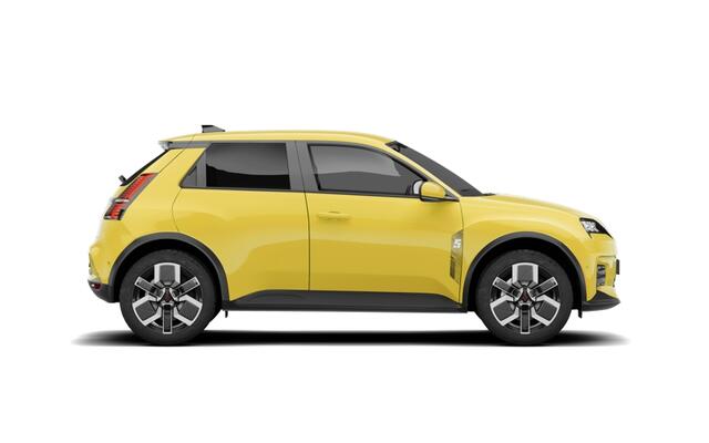 Renault 5 E-TECH urban range 120 1AT Evolution | Cruise control met snelheidsbegrenzer | Full LED koplampen | ISOFIX-bevestigingssysteem voor kinderzitjes op passagiersstoel en op de twee buitenste zitplaatsen achter