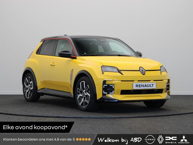Renault 5 comfort range iconic cinq 52 kWh | Activer driver assist | Harman kardon | Unlimited 5 daksticker gold | Vierseizoenbanden |