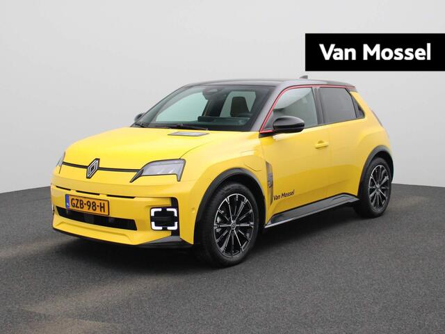 Renault 5 comfort range iconic cinq 52 kWh | ! Beschikbaar voor proefritten ! | Pack Safety & Advanced Driving Assist | Harman Kardon Audio | Camera | Draadloze Smartphonelader | 18" LMV 'Chrono' | LED Pure Vision | Android Automotive