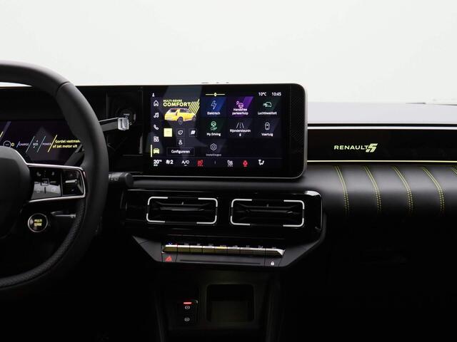 Renault 5 comfort range iconic cinq 52 kWh | ! Beschikbaar voor proefritten ! | Pack Safety & Advanced Driving Assist | Harman Kardon Audio | Camera | Draadloze Smartphonelader | 18" LMV 'Chrono' | LED Pure Vision | Android Automotive
