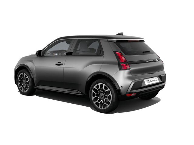 Renault 5 Roland-Garros Comfort range | Achteruitrijcamera | Elektrisch verwarmbare voorstoelen | ISOFIX-bevestigingssysteem voor kinderzitjes op passagiersstoel en op de twee buitenste zitplaatsen achter