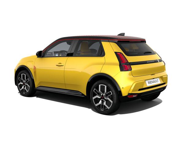 Renault 5 Iconic cinq | Achteruitrijcamera | Elektrisch verwarmbare voorstoelen | ISOFIX-bevestigingssysteem voor kinderzitjes op passagiersstoel en op de twee buitenste zitplaatsen achter