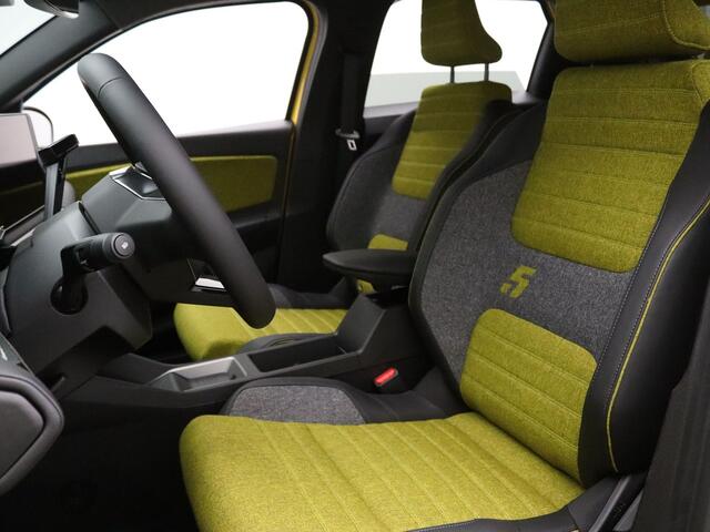 Renault 5 150pk comfort range iconic cinq 52 kWh Camera | Adapt. Cruise | Navi | Parkeersens. v+a | Stoel-/stuurverw.