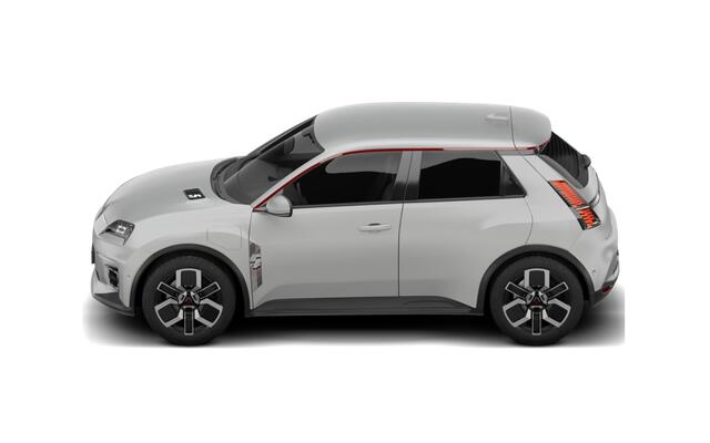Renault 5 Roland-Garros | Achteruitrijcamera | Elektrisch verwarmbare voorstoelen | ISOFIX-bevestigingssysteem voor kinderzitjes op passagiersstoel en op de twee buitenste zitplaatsen achter