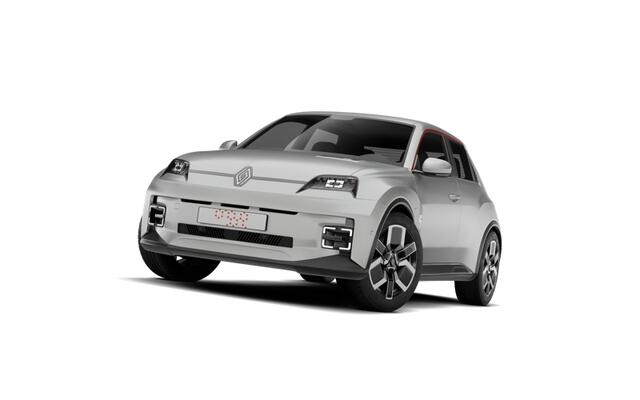 Renault 5 Roland-Garros | Achteruitrijcamera | Elektrisch verwarmbare voorstoelen | ISOFIX-bevestigingssysteem voor kinderzitjes op passagiersstoel en op de twee buitenste zitplaatsen achter