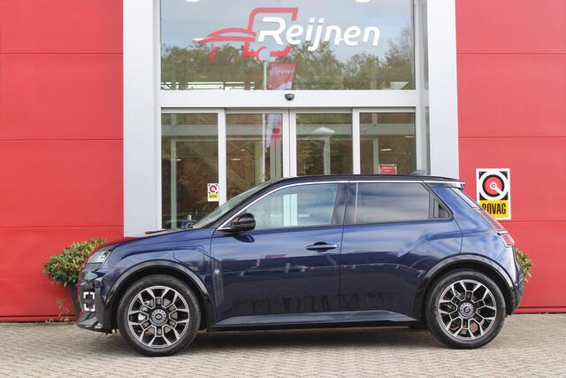 Renault 5 150PK COMFORT RANGE ROLAND-GARROS 52 kWh | NAVIGATIE SYSTEEM MET GOOGLE INTERGRATIE | HARMAN KARDON PREMIUM AUDIO | FULL LED KOPLAMPEN MET MICRO-OPTICS EN FRANSE VLAG | 10"R-LINK MULTIMEDIA | 18"GRONO LICHTMETALEN VELGEN | TWO-TONE CAROSSERIE KLEUR I.C.M.