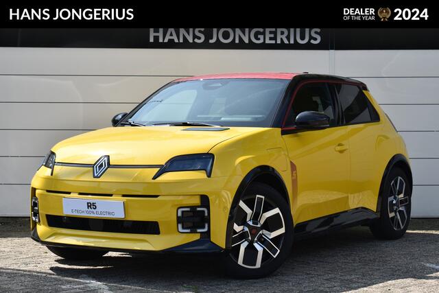 Renault 5 Iconic cinq | Achteruitrijcamera | Elektrisch verwarmbare voorstoelen | ISOFIX-bevestigingssysteem voor kinderzitjes op passagiersstoel en op de twee buitenste zitplaatsen achter