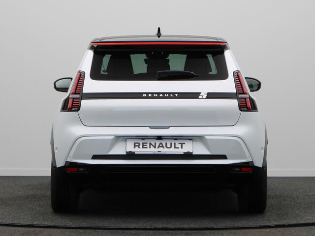 Renault 5 Iconic cinq Comfort range | Achteruitrijcamera | Elektrisch verwarmbare voorstoelen | ISOFIX-bevestigingssysteem voor kinderzitjes op passagiersstoel en op de twee buitenste zitplaatsen achter