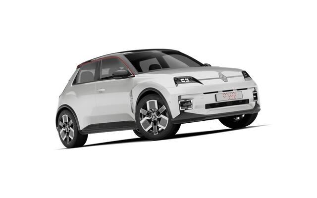 Renault 5 Roland-Garros | Achteruitrijcamera | Elektrisch verwarmbare voorstoelen | ISOFIX-bevestigingssysteem voor kinderzitjes op passagiersstoel en op de twee buitenste zitplaatsen achter