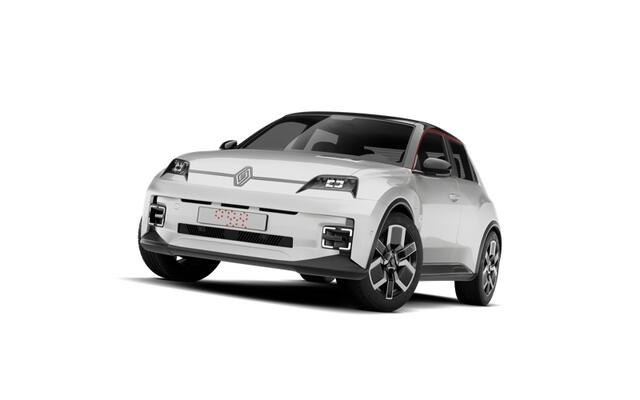 Renault 5 Roland-Garros | Achteruitrijcamera | Elektrisch verwarmbare voorstoelen | ISOFIX-bevestigingssysteem voor kinderzitjes op passagiersstoel en op de twee buitenste zitplaatsen achter