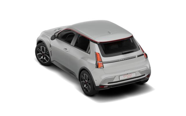 Renault 5 Roland-Garros | Achteruitrijcamera | Elektrisch verwarmbare voorstoelen | ISOFIX-bevestigingssysteem voor kinderzitjes op passagiersstoel en op de twee buitenste zitplaatsen achter