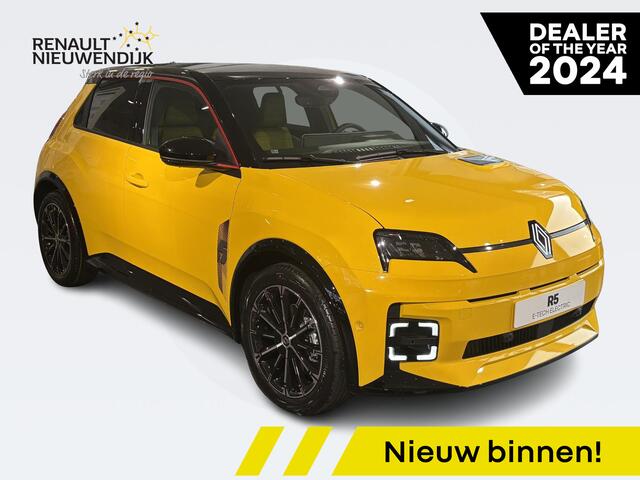 Renault 5 comfort range iconic cinq 52 kWh / PARKEERSENSOREN + CAMERA / STOEL- EN STUURVERWARMING / APPLE & ANDROID AUTO /