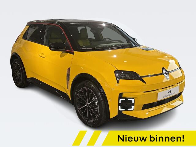 Renault 5 comfort range iconic cinq 52 kWh / PARKEERSENSOREN + CAMERA / STOEL- EN STUURVERWARMING / APPLE & ANDROID AUTO /