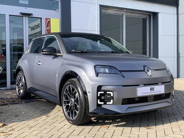 Renault 5 Comfort Range | Roland-Garros 52 kWh | Pack safety & Advanced driving assist | Harman Kardon premium audio- systeem | Satijnzwarte dakafwerking