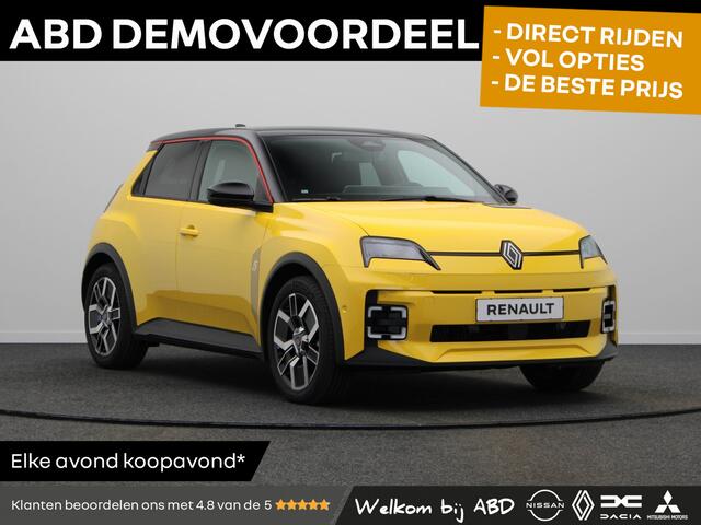 Renault 5 comfort range techno 52 kWh | Vijf jaar garantie | Stoel- en stuurwielverwarming | All season banden |
