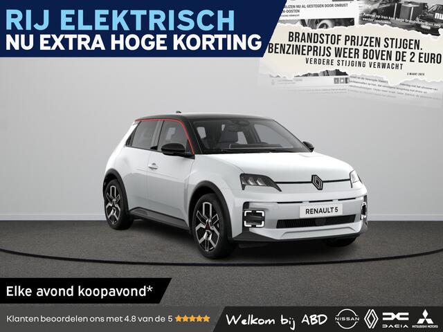 Renault 5 Techno Comfort range | Achteruitrijcamera | ISOFIX-bevestigingssysteem voor kinderzitjes op passagiersstoel en op de twee buitenste zitplaatsen achter | LED-dagrijverlichting met specifiek vormgegeven lichtsignatuur