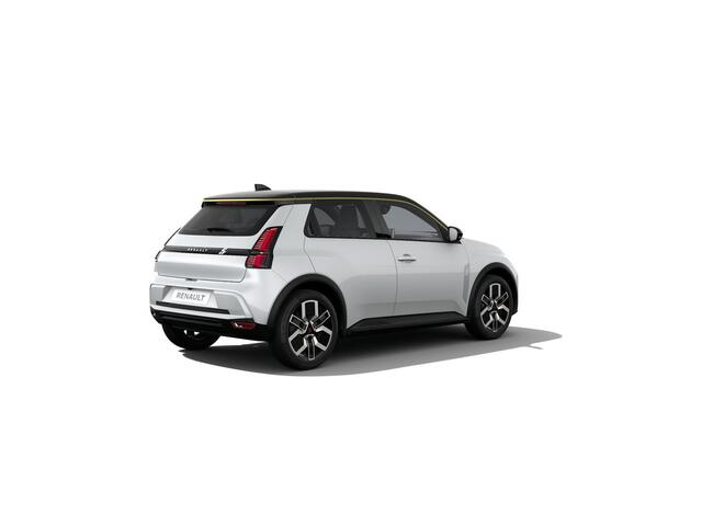 Renault 5 Techno | Achteruitrijcamera | ISOFIX-bevestigingssysteem voor kinderzitjes op passagiersstoel en op de twee buitenste zitplaatsen achter | LED-dagrijverlichting met specifiek vormgegeven lichtsignatuur