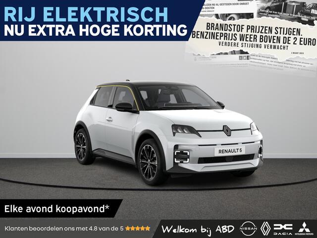 Renault 5 Techno Comfort range | Achteruitrijcamera | ISOFIX-bevestigingssysteem voor kinderzitjes op passagiersstoel en op de twee buitenste zitplaatsen achter | LED-dagrijverlichting met specifiek vormgegeven lichtsignatuur