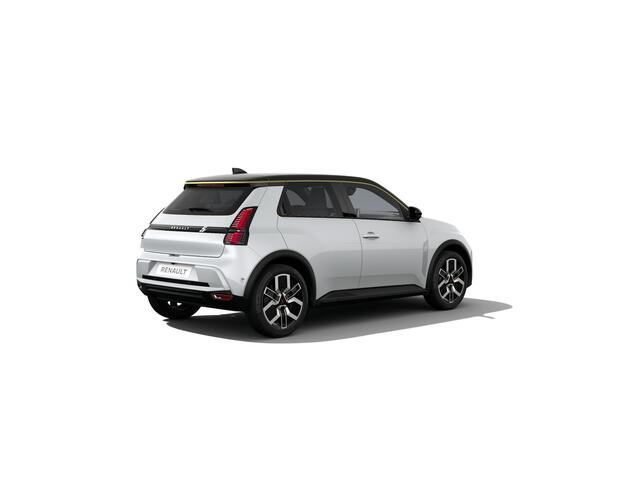 Renault 5 Techno | Achteruitrijcamera | ISOFIX-bevestigingssysteem voor kinderzitjes op passagiersstoel en op de twee buitenste zitplaatsen achter | LED-dagrijverlichting met specifiek vormgegeven lichtsignatuur