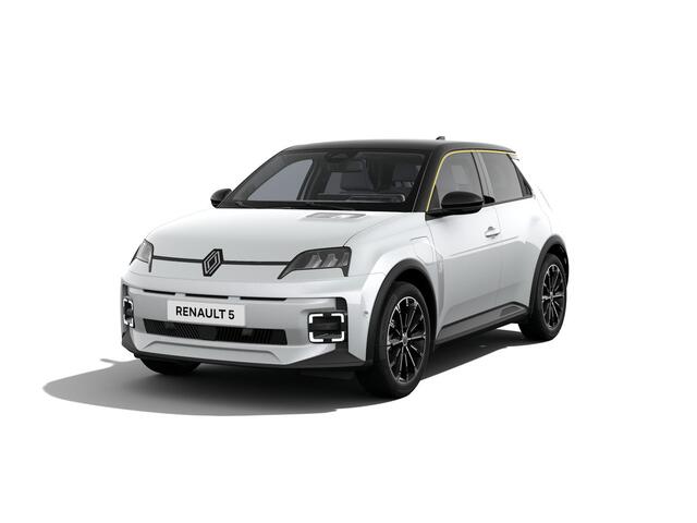 Renault 5 Techno | Achteruitrijcamera | ISOFIX-bevestigingssysteem voor kinderzitjes op passagiersstoel en op de twee buitenste zitplaatsen achter | LED-dagrijverlichting met specifiek vormgegeven lichtsignatuur