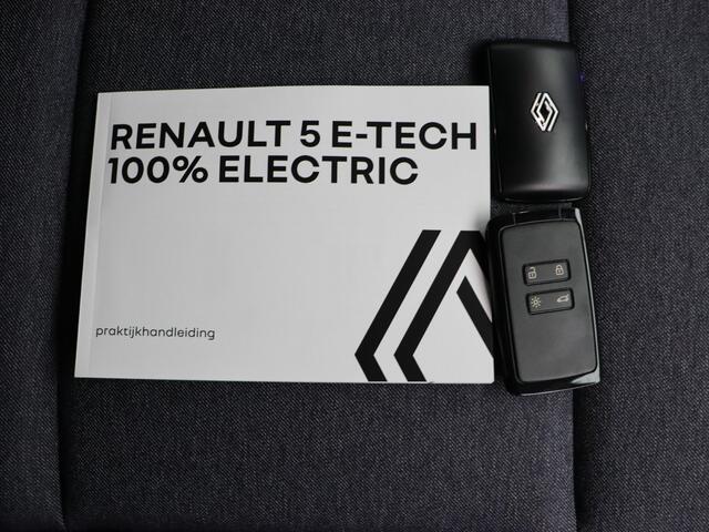 Renault 5 urban range techno 40 kWh | Vijf jaar garantie | Stoel- en stuurwielverwarming | 18" lichtmetalen velgen 'Chrono' |