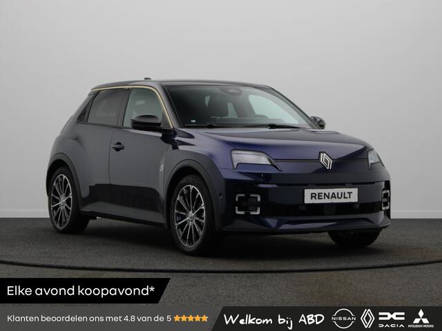 Renault 5 comfort range techno 52 kWh | Vijf jaar garantie | Stoel- en stuurwielverwarming | 18" lichtmetalen velgen 'Chrono' |