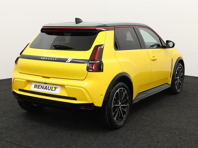 Renault 5 comfort range iconic cinq 52 kWh | STOEL- & STUURVERWARMING | DODEHOEK DETECTIE | PARKEERSENSOREN + CAMERA | HARMAN KARDON | ALL SEASON BANDEN