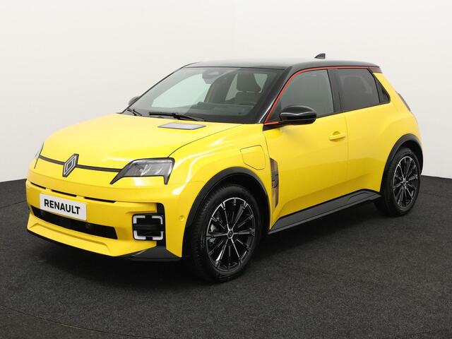 Renault 5 comfort range iconic cinq 52 kWh | STOEL- & STUURVERWARMING | DODEHOEK DETECTIE | PARKEERSENSOREN + CAMERA | HARMAN KARDON | ALL SEASON BANDEN