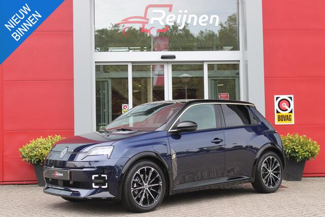 Renault 5 COMFORT RANGE ICONIC CINQ 150PK 52 kWh | PACK WINTER: ELEKTRISCH VERWARMBARE VOORSTOELEN/ELEKTRISCH VERWARMBAAR STUURWIEL/BESTUURDERSSTOEL MET ELEKTRISCH VERSTELBARE LENDESTEUN/IN HOOGTE VERSTELBARE PASSAGIERSSTOEL | PACK PREMIUM SOUND HARMAN KARDON: 9 SP