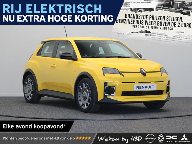 Renault 5 Evolution Comfort range | Cruise control met snelheidsbegrenzer | Full LED koplampen | ISOFIX-bevestigingssysteem voor kinderzitjes op passagiersstoel en op de twee buitenste zitplaatsen achter